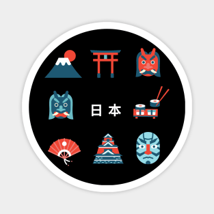 Japanese Culture Magnet